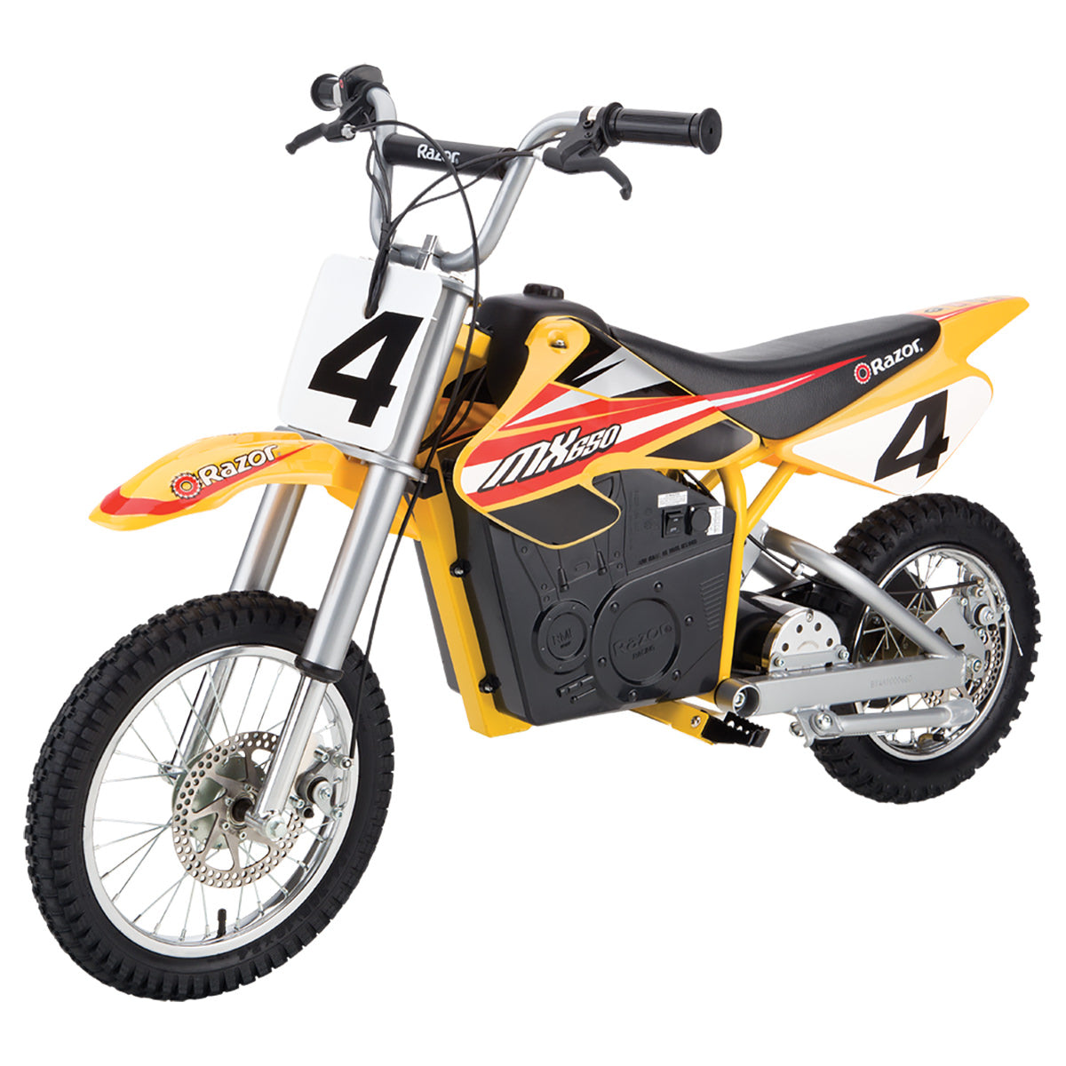 36V 650W Youth Electric Dirt Bike Dual Suspension