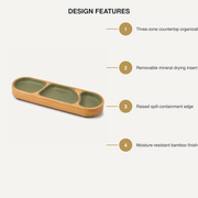 MossNest Vanity Tray