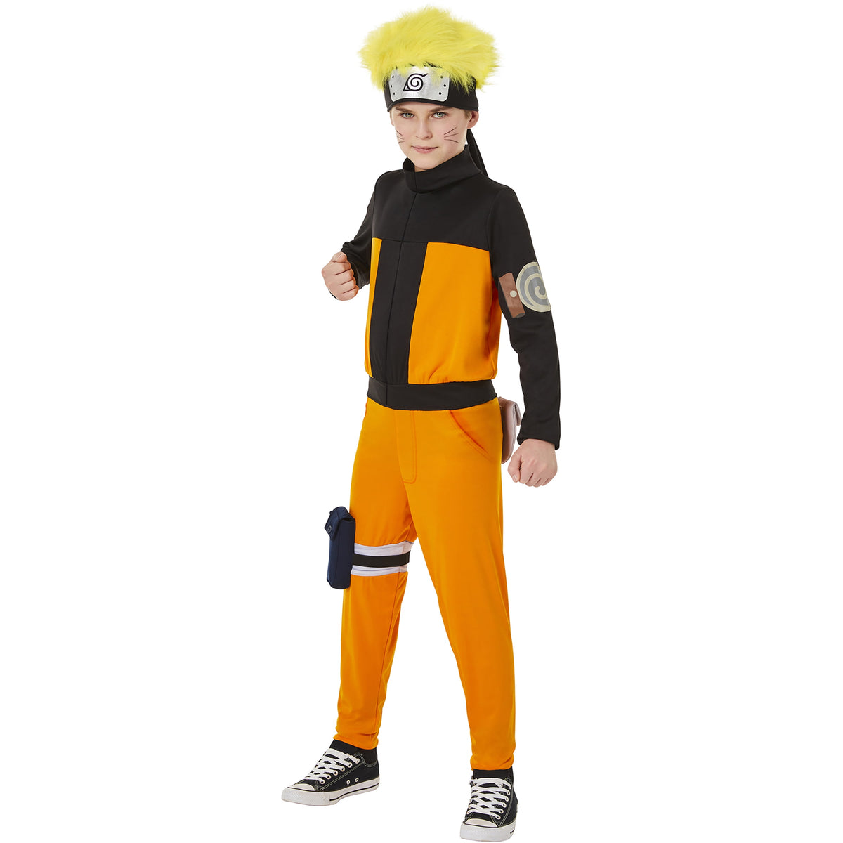 Naruto Shippuden 4pc Halloween Costume for Children, Boy's Size M (8), by Inspirit Designs