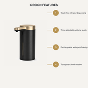 Obsidian Touchless Soap Dispenser