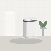 QuietStep Sensor Bathroom Bin