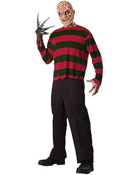 A Nightmare on Elm Street Freddy Krueger Costume Set for Adults by Rubies, Men's One Size