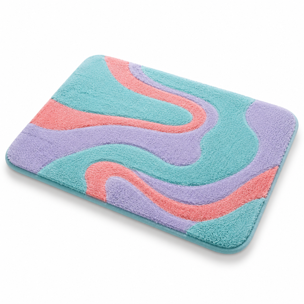 WaveHop Non-Slip Bath Mat