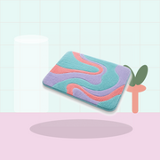 WaveHop Non-Slip Bath Mat