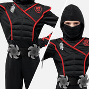 Joyfy Kids Ninja Costume for Boys Halloween Fancy Dress Costume for Kids Age 3 and up