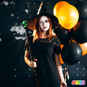 Joyfy Halloween Led Wizard Staff,Magic Walking Cane Prop Stick for Womens Witch Costume Accessories Adult Light Up Accessories Halloween Costume