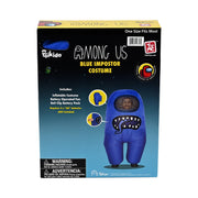Among Us Blue Impostor Inflatable Halloween Costume for Children, One Size Fits Most, by Maxx Marketing