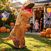 Magicfly Inflatable Dinosaur Costume, Fancy Dinosaur Suit Blow up Full Body Dino Costume for Halloween Cosplay Party